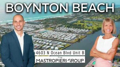 Baskin Add to Briny Breezes Boynton Beach Property Tour | 4603 N Ocean Blvd Unit B